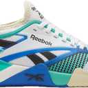 Reebok Women's Nano Court Sneaker (8, Footwear White/Weathered White/Unleashed Green)