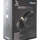 Bluetooth Headset, Chat- Comfortable Over Ear Stereo Wireless Headphones with Mic, Soft Earmuffs/Foldable/SD/TF/FM Radio, 20H Playtime, Great for Music/Tour/Gym/Game/Chat (Classical Black)