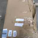 Sauder Select Multipurpose Bedroom Armoire Wardrobe Closet Pantry Storage Cabinet with Storage Drawers and Hanging Rail, in Soft White finish