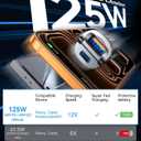Upgraded 125W Car Charger USB C Super Fast Charging, [PD65W & QC60W][All Metal] MRGLAS Cigarette Lighter Car Charger, RV Car Electronics Accessories for iPhone 17 Pro Max iPad Samsung S25 Pixel 10