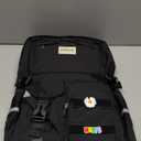 TUTOTAK C Shaped End Table with Charging Station, Side Table for Sofa, Couch Table with Storage Bag, TV Tray with 2 USB Ports and Outlets for Living Room, Bedroom, Brown TB01BB024