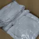 PureFit 8 Pack Round White Table Cloths 120 Inch for Round Tables, Stain and Wrinkle Resistant Table Linens for Home Use, Wedding, Party, Banquet and Camping