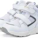 Toddlers Orthopedic ShoesKids High-top Corrective Sneakers for Boys and Girls with Arch and Ankle Support, Non-Slip Soles (White)