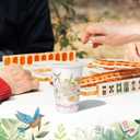 Tanlade 50 Pcs Mahjong Paper Cups Party Supplies Disposable 12oz Funny Mahjong Party Paper Cups for Mah Jong Game Night Decorations Birthday Night Game Club Mahjong-loving Gals Family Play Day