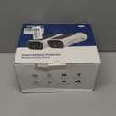 Solar Security Camera Outdoor Wireless, 4MP Battery Powered Home Surveillance Camera with Embedded Solar Panel, PIR Motion Sensor, 2.4G/5G Dual Band WiFi (2 Pack)