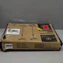 PERLESMITH Universal Speaker Stands for Surround Sound -Height Adjustable Extend 33.3”to 45.1”, Floor Speaker Stand for Satellite & Studio & Bookshelf Speakers up to 11LBS,1 Pair Black, PSSS2