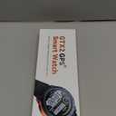 Military Smart Watches for Men Built-in GPS(Answer/Make Calls), 1.43" AMOLED Screen with Compass, Altitude, Barometer, 3ATM Waterproof, Fitness Watch with Health Monitor for Android iOS (Black)