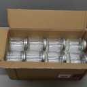 16 Pack 8 oz Mason Jars with Regular Airtight Lids - Glass Canning Jars 8 oz, Mini Mason Jars for Jam, Jelly, Honey, Overnight Oats, Party Favors, Shower Favor, Separable Lids