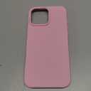 Designed for iPhone 16 Pro Max Case, Silicone Ultra Slim Shockproof Phone Case with Soft Anti-Scratch Microfiber Lining, [Enhanced Camera Protection] Phone Case for 16 Pro Max, (Pink)