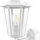 Lamomo Motion Sensor Outdoor Lights, Upgrade Dusk to Dawn White Outdoor Light Fixtures Wall Mounted, 100% Anti-Rust Aluminum Waterproof Porch Lights for Patio Front Door Garage