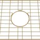Gold Sink Grid 24 15/16"x13 1/8",Sink Protectors for Kitchen Sinks,Sink Grate,Sink Bottom Grid (24 15/16" X 13 1/8")