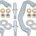 WFLNHB 2Pcs Door Hinge Repair Kit Front Left Side 38456 89025539 Replacement for Escalade Chevy Silverado Sierra Yukon 1999-2013