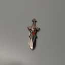 Cool Stuff Dragons Swords Metal Custom Lighter, Unique Gifts for Men Fireplace Candles Camping BBQ,Reusable & Inflatable Torch Lighters, Suitable for Boys & Men(No Gas)(Red Copper)