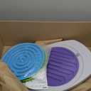 Balance Board for Kids, 20 inch Maze Rocking Seesaw with 2 Balls, 3 Replacement Labyrinth Boards, Toddler Wobble Board for Sensory Training, Non-Slip Pedals, Max Load 130 Lbs