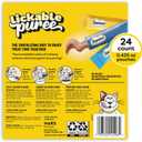 Temptations Creamy Puree Squeezable Lickable Cat Treats, Wet Cat Treats with Chicken, Salmon, and Tuna Variety Pack, 0.42 oz. Tubes, 24 Count