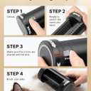 4-in-1 Cat Brush for Shedding, Undercoat Dog Grooming Rake for Deshedding Dematting, Hair Removal Comb Brush for Long & Short Haired Indoor Pets