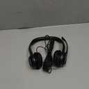 Logitech H390 Wired Headphones with Mic, USB-A Headset with Microphone for PC, Noise Cancelling Microphone for Video Meetings, Music, Gaming - Black