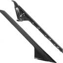 Windshield A-Pillar Molding Trim Kit Right Passenger Side Compatible with 2011-2019 Ford Explorer Replaces: 926-451, BB5Z-7803136-AA, BB5Z7803136AB, BB5Z7803136BA