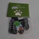 EXPAWLORER Dog Socks to Prevent Licking Paws, 4 Pcs Double Sided Anti Slip Dog Socks with Grippers, Dog Shoes Grips for Hardwood Floors, Dog Booties for Small Medium Large Senior Dogs, Black S