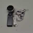 Portable Handheld Turbo Fan, 5 Gear Wind, Battery Operated, Up to 12 Working Hours, 3 IN 1 Hand Fans with Air Turbo Tech Cooling Fan for Outdoor Activities, Travel, Beach (Black)