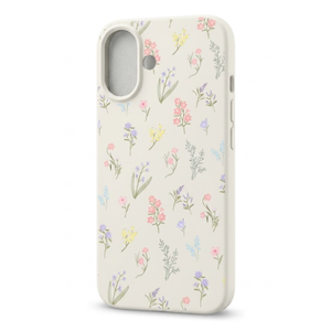 Compatible for iPhone 16 Case Cute for Women Girls Woven Pattern Floral Design Color Soft Silicone Shockproof Cover 