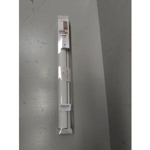 ChrisDowa Cordless 100% Blackout Roller Shade Thermal Insulated UV Protection with Striped Jacquard Fabric White Blackout Blinds for Indoor Window Shades Pull Down for Home and Office, 22" W x 72" H