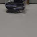 Veharvim Sunglass Holder for Car (One-Handed-Operation, Gentle & Secure Hold, Silicone Padded, Universal Fit, Metal Clip) Visor Sunglass Holder Clip,Visor Sunglass Car (Black, 2 Pack)