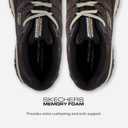 Skechers Men's Afterburn M. Fit Fashion Sneakers (8.5 X-Wide, Brown/Taupe)