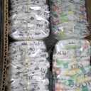 The Honest Company Comfort Dry Disposable Diapers for Sensitive Skin, Hypoallergenic, Barnyard Babies + Pattern Play, Super Club Box, Size 7, (41 lbs), 64 Count