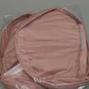 RICHER HOUSE Coverall Baby Feeding Bib, for High Chair Food Catcher, Long Sleeves Eating Bib for Highchair and Table, Detachable, Waterproof, Baby Bibs for Babies from 6 Months to 3 Years, Pink