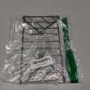 LUAVIARU Upgrades Rabbit Hay Feeder - Guinea Pig Hay Feeder - Metal Frame Hay Rack with Adjustable Hook - Less Wasted - for Guinea Pigs - Chinchilla Bunny Cage Accessories - Bunny Feeder