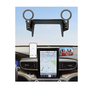 Car Phone Holder for Ford Explorer 2020 2021 2022 2023 2024 Accessories Apply to 10.1 Inch Touch Screen Fixed Clip MagSafe Passenger Cell Phone Mount Handsfree 360° Rotation