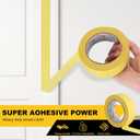 NBTAPE 3T Painters Tape 8 Rolls, (0.7/1.4 Inch  55 Yards) Yellow Masking Tape, General Purpose, Painters Tape for Wall, Painting, DIY, Spray Paint, Crafts, Labeling and Artistic Creation