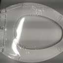 KOHLER 20110-0 Brevia, Slow Close Toilet Seat, Elongated Toilet Seat, Grip-Tight Bumpers Quick-Attach Hardware, White