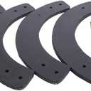 JZGRDN Rubber Paddle Set 735-04033 735-04032 753-04472 780-035 953-04472 13167 Compatible with MTD, Craftsman, Ryobi, Troy-Bilt, Yardman, Yard Machines 2-Cycle Single Stage Snow Throwers