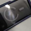 seacosmo for iPhone 17 Pro Max Case, Full Body Bumper with Built-in Tempered Glass Privacy Screen Protector and Camera Lens Protection, Compatible with MagSafe, Shockproof Phone Case, 6.9", Deep Blue