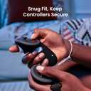KIWI design Upgraded Controller Grips Protector Compatible with Oculus/Meta Quest 3/3S, Non-Slip Handle Cover with Battery Opening, Accessories Made for Meta