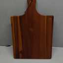 AIDEA Acacia Wood Cutting Board with Handle, Large Wooden Charcuterie Board for Bread, Cheese, Meat, and Fruits, Food Serving Tray for the Kitchen (17" x 11")