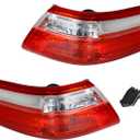 1 Pair Passenger and Driver Tail Lights Replacement for Toyota Camry 2007-2009 Tail Lamp 8155006240 8155133340
