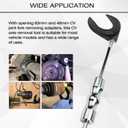 ReluxGo Inner CV Axle Puller Tool Set with 5/8"-18 Slide Hammer & Adapter Inner CV Joint Removal Tool Kit Front Wheel Drive Axle Puller Set Compatible with Taurus Sable FWDs from 1986 to 2021