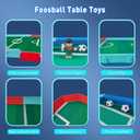 Foosball Table Soccer Board Game for KidsFinger Foosball Pinball Interactive Toys,Interactive Board Games Gift for 3 4 5 6 7 8-12 Year Old Kids Boys Girls