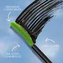 2 x COVERGIRL Clump Crusher Mascara, 20X More Volume, Double Sided Brush, Long-Lasting Wear - 835 Black Brown (Pack of 1)