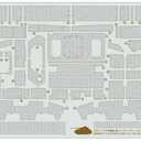 Tamiya TAM12650 1:35 Zimmerit Coating Sheet for Panzer IV Ausf J (kit)