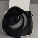 FIOGIKO Travel Neck Pillows for Airplanes - 360 Ergonomic Memory Foam Travel Pillow - Relief Neck Pain with Breathable Support for Long Flights, Car, Train & Office Use - Adults & Kids (Gray)