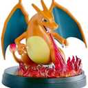 Glurak-ex Figure, 16 cm, Dynamic Fire Attack, Card Holder, Action Collectible, Gift Idea, Charizard