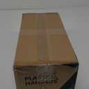 NEATERIZE Clothes Hangers 50 Pack White - Plastic Hangers - Ganchos Colgar Ropa