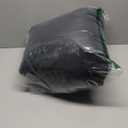 Reading Pillow for Sitting in Bed, Large Backrest Reading Pillow with Arm Rest,Back-Rest Support Cushion for Sit Up on Couch, Sofa, and Floor, Dorm Essentials (Black Faux Fur, Standard(17"))