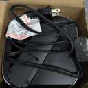 Small Portable Space Heater for Indoor Use - with 70Rotating Feature, JIBUFI 1500W PTC Electric Heater, Rapid and Safe Heating, Remote Control, 1-12 Hr Timer for Bedroom, Office