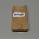 FIGODE Black Covered Solid Steel Padlock with Key, High Security Heavy Duty Lock, 2-3/4" Wide, 2.7" Long Hardened Steel Shackle, Gate Locks for Outdoor Fence or Shed (1 Pack)