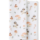 FIESTA Mushrooms Kitchen Towel 2-Pack Set, Mushroom Cream, 16"x28"